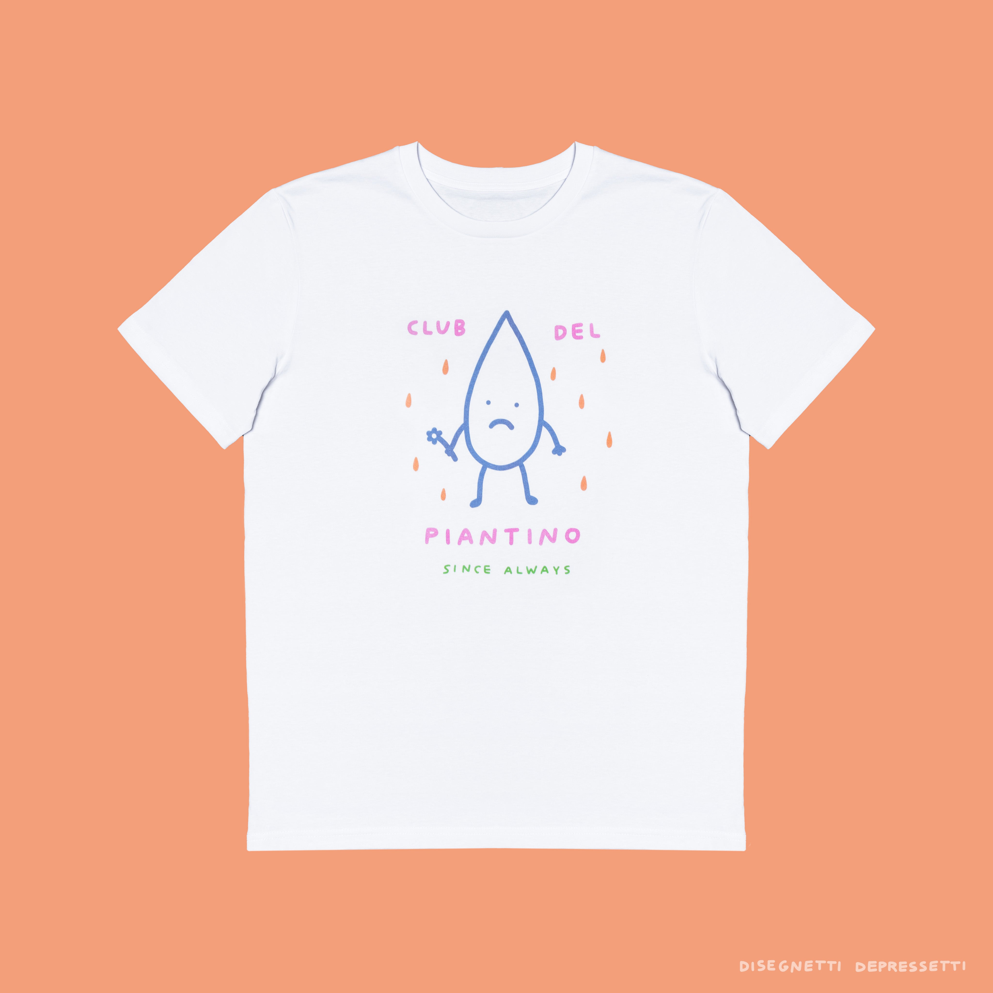 t-shirt club del piantino