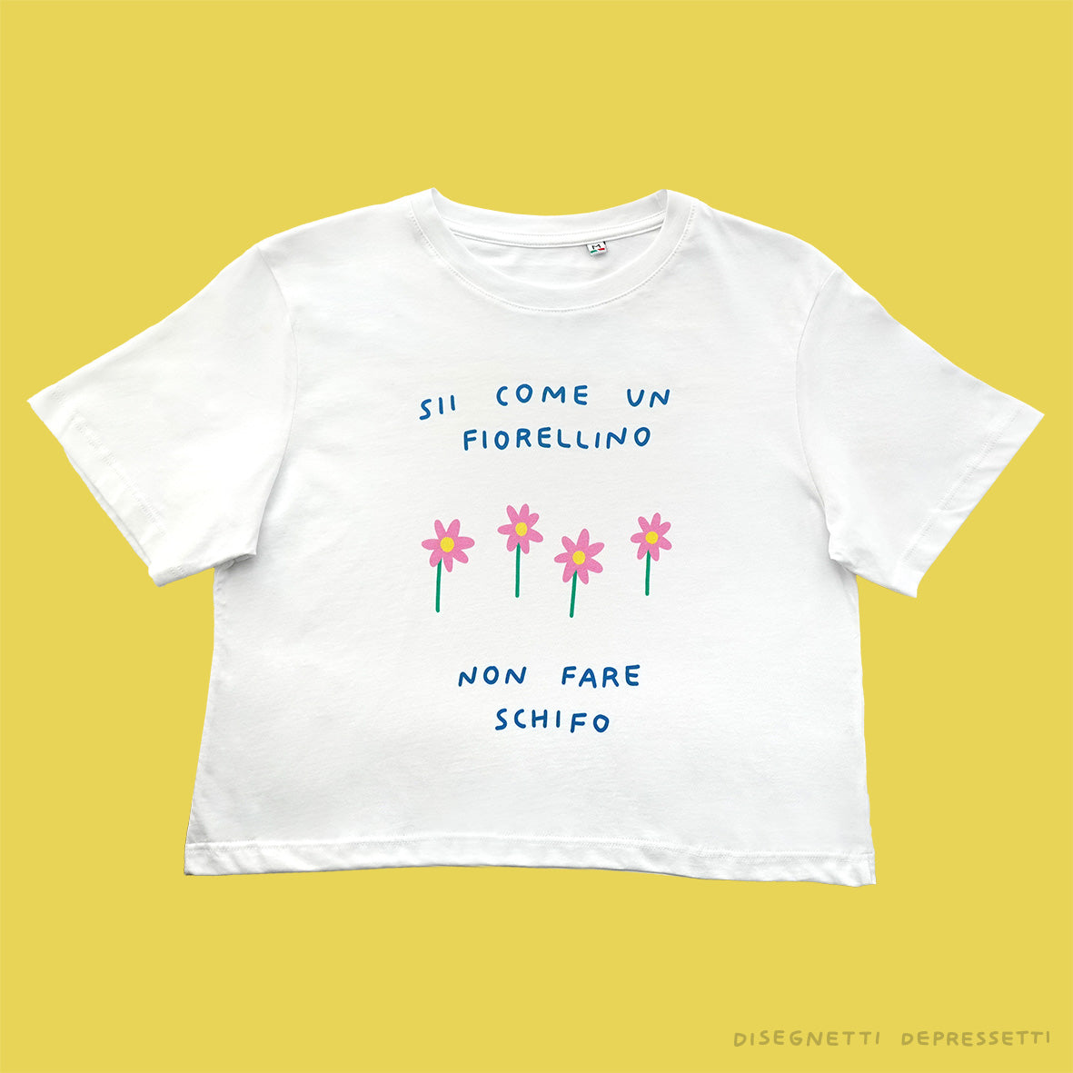 crop top fiorellino