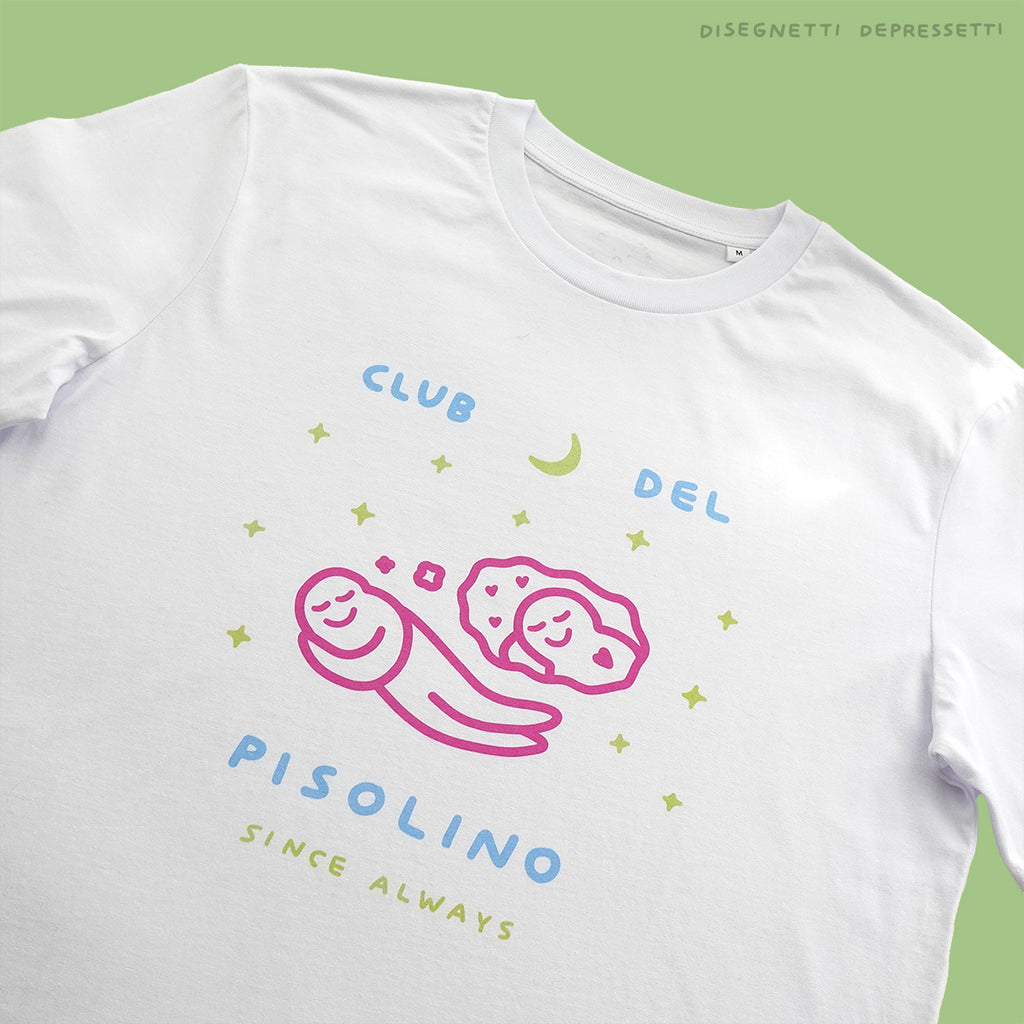 t-shirt club del pisolino