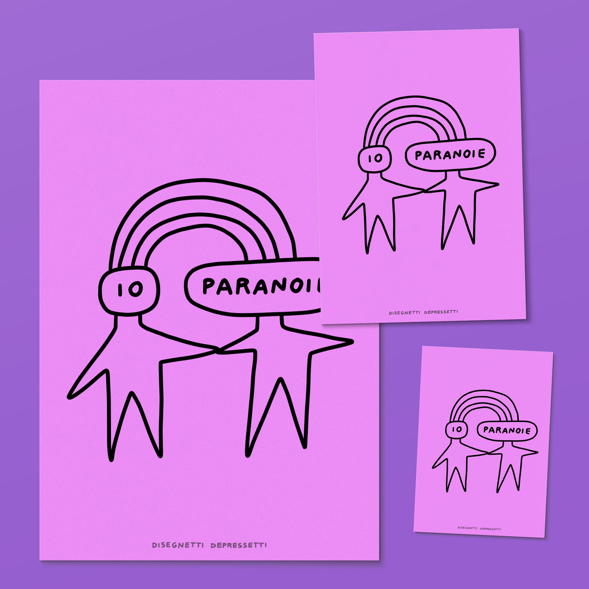 stampa paranoie  Disegnetti Depressetti