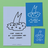 stampa tuffarmi nei miei sogni