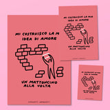 print costruisco amore