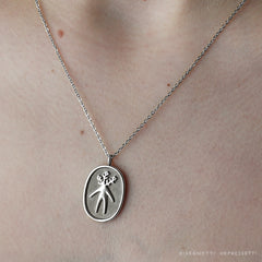 collana ciondolo fiorire