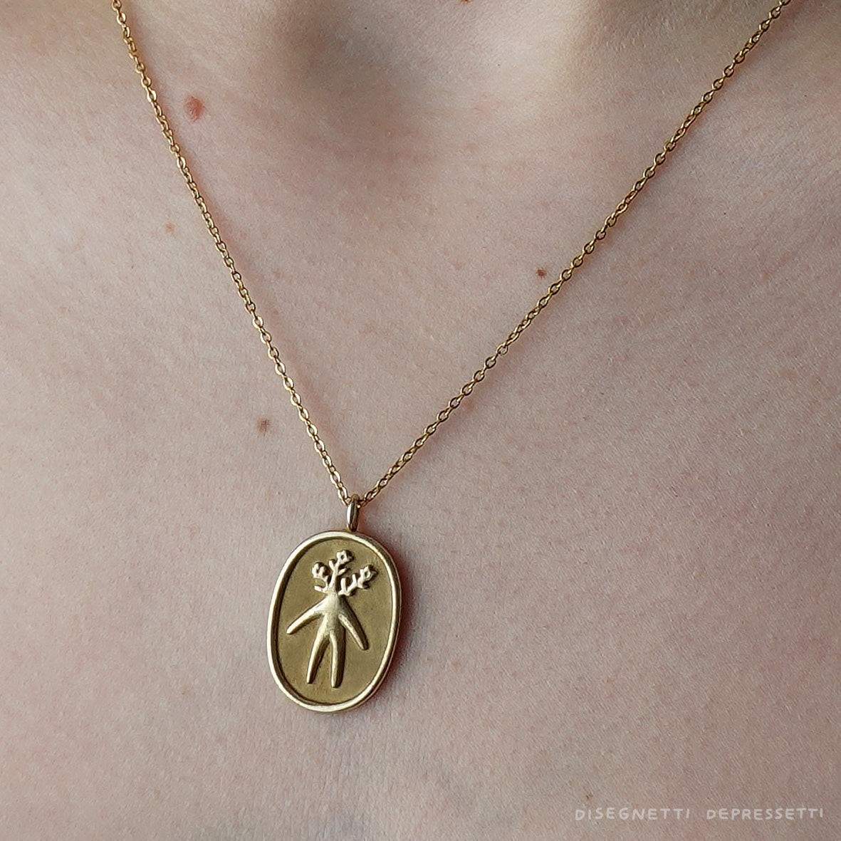 collana ciondolo fiorire