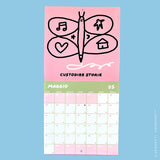 wall calendar 2026