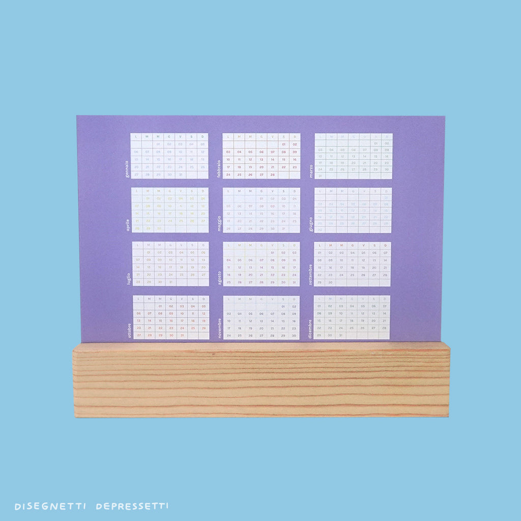 desk calendar 2025