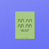 cartolina being here