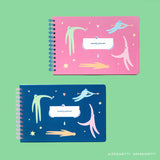 planner settimanale con spirale