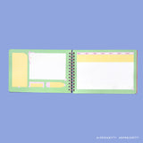 planner settimanale con spirale