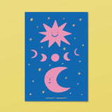 stampa cielo stellato