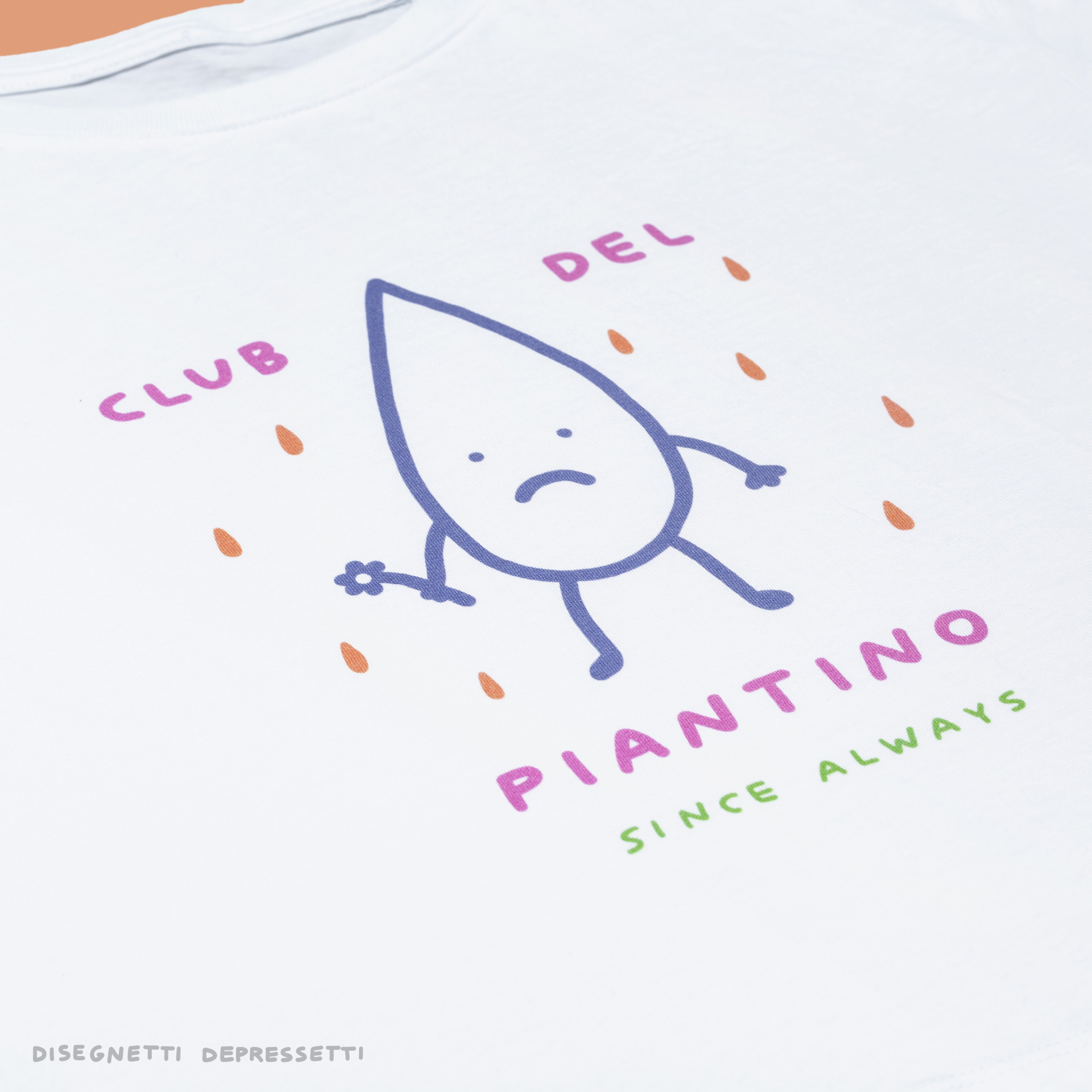 t-shirt club del piantino