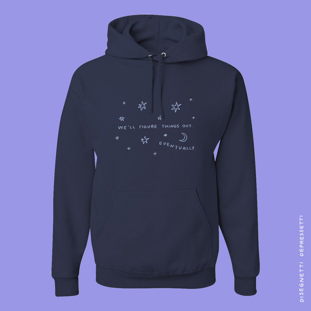 sweatshirt figure things out