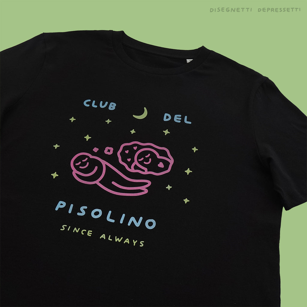 t-shirt club del pisolino