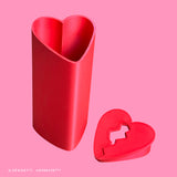 healing heart-shaped vase