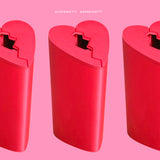 healing heart-shaped vase