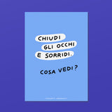 print chiudi gli occhi